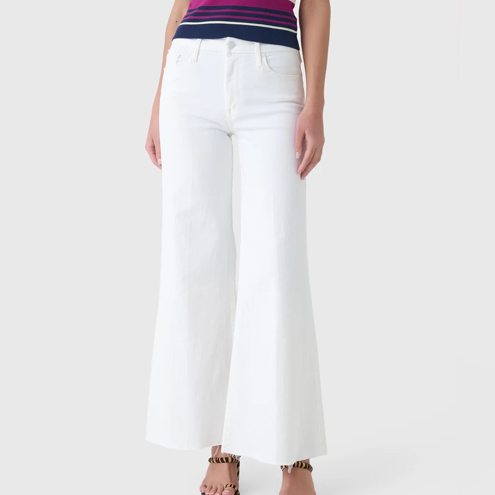 NWT MOTHER The Roller Fray Jeans